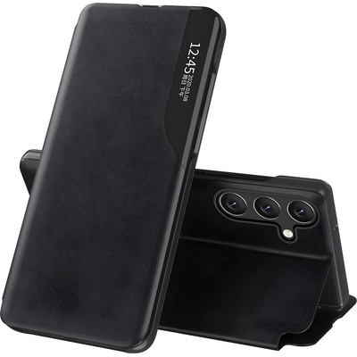 Izmael Elegantен книжен калъф View Case за Samsung Galaxy S24 FE - Черен KP36801 (36801)
