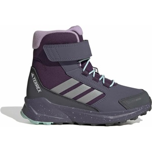 adidas Terrex Детски зимни ботуши adidas Terrex Kid's Terrex Trailmaker 2 High Climawarm+ Winter boots - Aurora Plum / Matte Silver / Semi Flash Aqua - размер 38 (EU) (702-4909-0227)