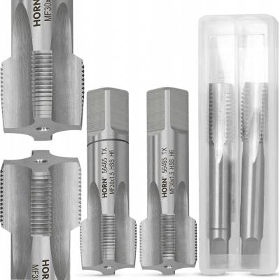 Závitník ruční M30 x 1.5 mm, sada 2 ks, DIN 2181/2P