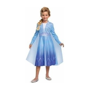 BigBuy Carnival Маскировъчен костюм за деца Elsa Frozen Син Размер Размер - 7-8 Години