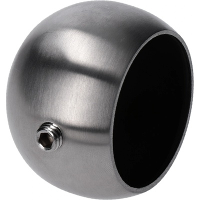 Ukončení na trubku ø 42,4 mm, M8, broušená nerez AISI 304