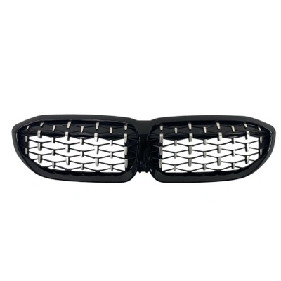 Решетки за BMW G20 (2018+) - Гланц - Diamond Design - хром / черно