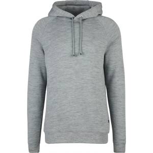 Stoic Мъжки вълнен пуловер Stoic MerinoFlatFleece240 SolbergSt. Hoody Merino hoodie - Light Grey / Melange - размер XXL (005-6588-0315)