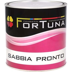 FORTUNA БОЯ ДЕКОРАТИВНА ПОКРИТИЕ fortuna sabbia pronto 1л БЯЛА