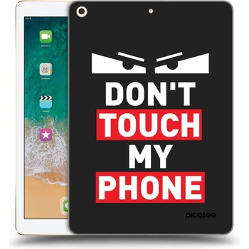 Picasee silikónový čierny obal Apple iPad 9.7 2017 5. generace Shadow Eye Transparent