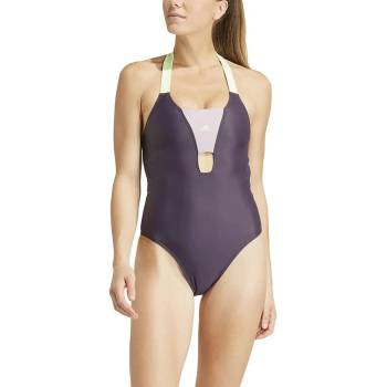 Adidas Бански костюм Adidas Spw Cb swimsuit - Purple (Aurora Black / Preloved Fig)
