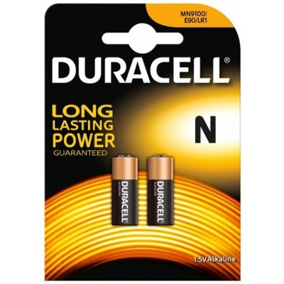 Duracell Алкална батерия duracell lr-1 -2 бр. в опаковка- 1.5v