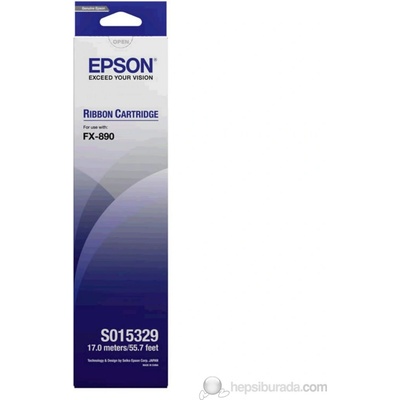 Epson originální páska do tiskárny, C13S015329, černá, Epson FX 890,