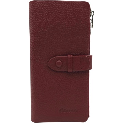 Бордово дамско портмоне - Amiren