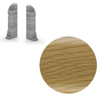 Naturel NATNGTK08 Koncovka dub tmavý