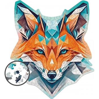 Milliwood Дървен пъзел Milliwood, Alternative Geometry, 500 части - Лисица (XXL-HypnotizingFox-5050)