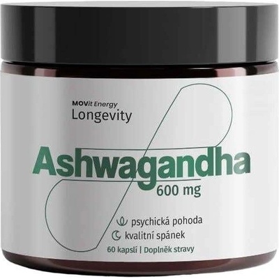 MOVit Longevity Ashwagandha 60 kapsúl