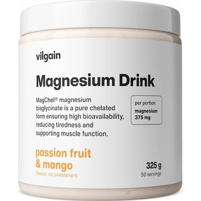 Vilgain Magnesium Drink mango a marakuja bez sladidel 325 g