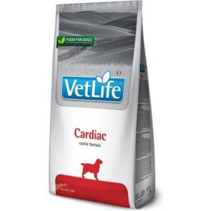 Farmina Vet Life Cardiac - пълноценна диетична храна за кучета, за подпомагане на сърдечната дейност при xронична сърдечна недостатъчност - 12 кг, Италия - PVT100116S