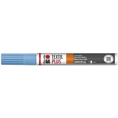 Marabu Popisovač na tmavý textil svetlo modrý 3 mm