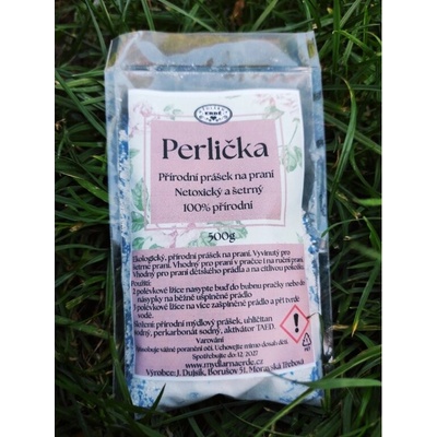 Perlička přírodní prášek na praní 90 g