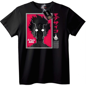NOONEBRAND Тениска Mob Psycho 100 аниме - 2XL, White