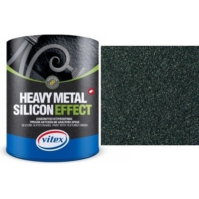 Vitex Heavy Metal Silicon Effect - štrukturálna kováčska farba 762 Forest 2,25L 0553