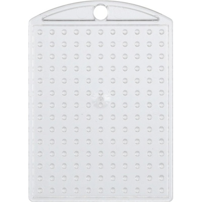 Pixelhobby Прозрачна плочка за ключодържател Pixelhobby, с метална верижка (214000)