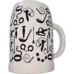  Еротична керамична халба с аксесоари и играчки - Beer Ceramic Mug 700ml (D-245408)