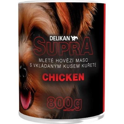 Delikan Supra Dog Chicken 800 g