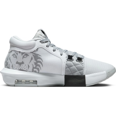 Nike Баскетболни кецове Nike LeBron Witness VIII Basketball Shoes - White/Blk/Grey