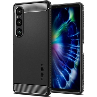 Spigen Rugged Armor pro Sony Xperia 1 VI - matná černá