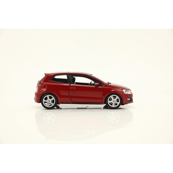 Bburago Plus VW Polo GTI Mark 5 červená 1:24