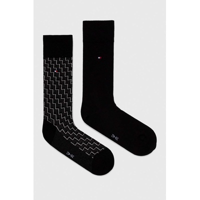 Tommy Hilfiger Чорапи Tommy Hilfiger (2 броя) в черно (701224904)