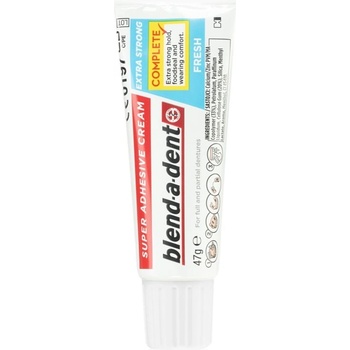 Blend-a-dent Super Adhesive Cream лепило крем за зъбни протези 47 гр