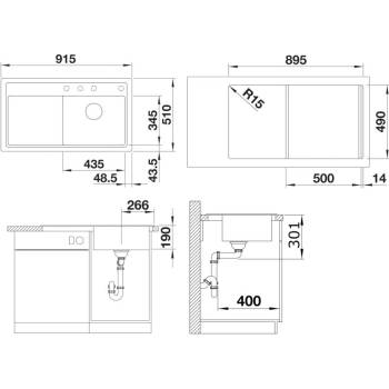 Image 1 of BLANCO ZENAR 5 S (523935)