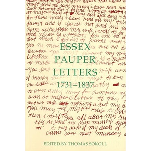 Essex Pauper Letters, 1731-1837 (ISBN: 9780197263488)
