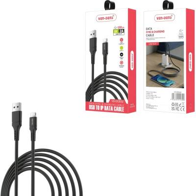 Ven-Dens KP34005 Rýchlonabíjací USB-A na Lightning černý