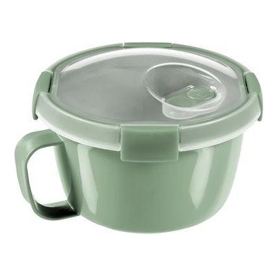 Curver Smart To Go Eco 900 ml s uškom jemná zelená 96 x 157 x 157 mm