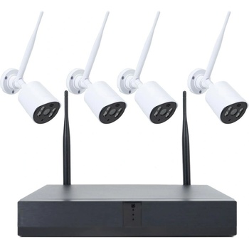 PNI WiFi-892-S - Комплект за видеонаблюдение 5G NVR и 4бр. 2MP камери, P2P, IP66 (WF892-S)