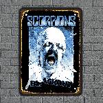  Scorpions - музикална метална декоративна табелка