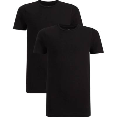 WE Fashion Тениска черно, размер 122-128