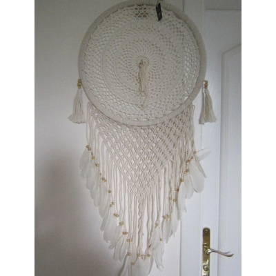 Tica Global affairs Lapač snů střapce bílé – Zboží Mobilmania