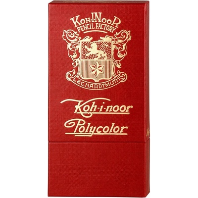 Koh i Noor umělecké pastelky 3824 v kovové krabičce 24 barev