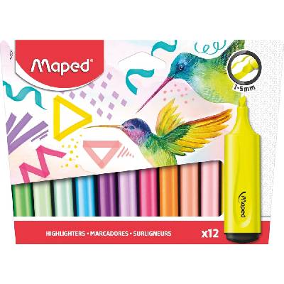 Maped Fluo Peps súprava 12 ks