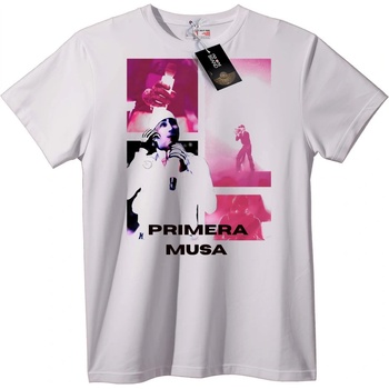 NOONEBRAND Тениска Primera Musa Music - S, White