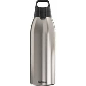 SIGG - Insulated drinking bottle - Thermos bottle Shield Therm One Brushed - carbonated drinks - leak-proof - dishwasher safe - BPA-free - 90% recycled stainless steel - silver - 1.5L - 6218.10
