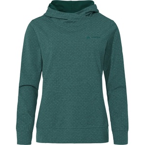 VAUDE Дамски суичър Vaude Women's Tuenno Pullover Hoodie - Dark Fjord Green - размер 36 (EU) (117-0496-4312)