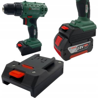 P4U Adaptér z batérie BOSCH 18V na PARKSIDE X20V