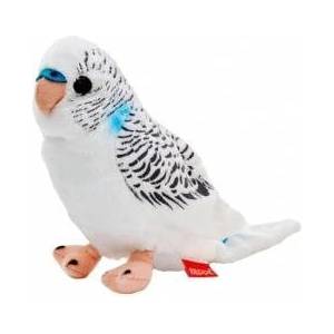 BEPPE Mascot Parrot wavy white 13cm 13846