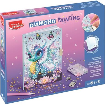 Maped Таен дневник от диамантена мозайка, MAPED CREATIV "Diamond Painting" 906909 (906909)