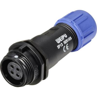 Weipu SP1311 / S 4 I guľatý faston, 1 ks