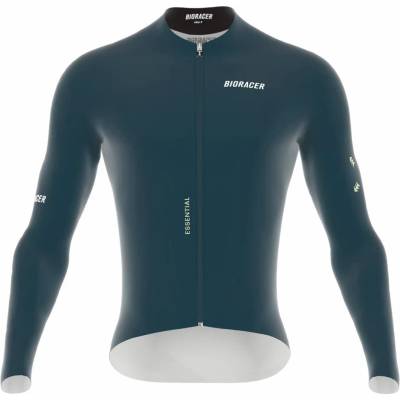 Bioracer Мъжка фланелка с дълъг ръкав за колоездене Bioracer Epic Long Sleeve Jersey Cycling jersey - Graphite Blue - размер XL (056-4261-0214)