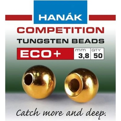 Hanák Competition Tungstenové Hlavičky Eco+ Zlatá 3,8 mm 50 ks