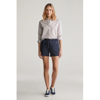 Gant TEPLÁKOVÉ ŠORTKY REG SHIELD SHORTS EVENING BLUE
